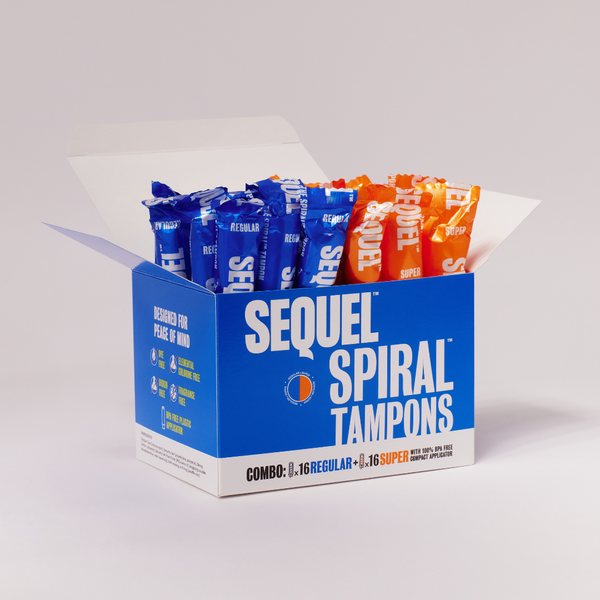 Sequel Spiral™ Tampons, Combo