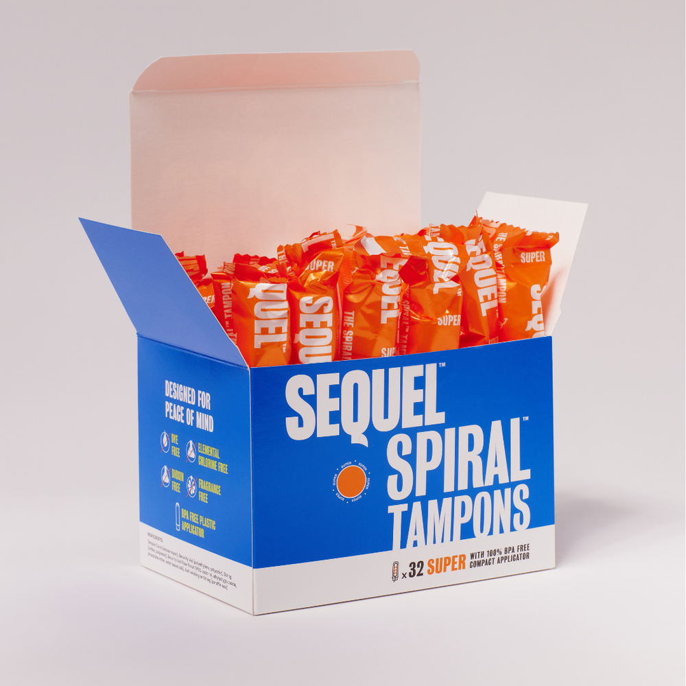 Sequel Spiral™ Tampons, Super