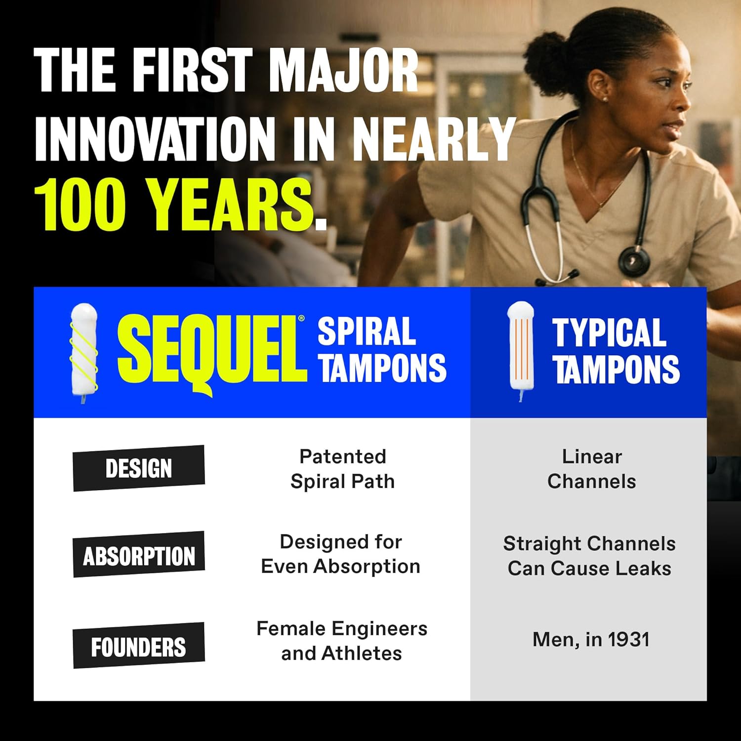 Sequel Spiral™ Tampons, Super