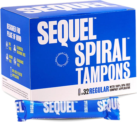 Sequel Spiral™ Tampons, Regular