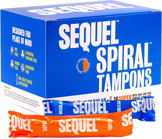 Sequel Spiral™ Tampons, Combo